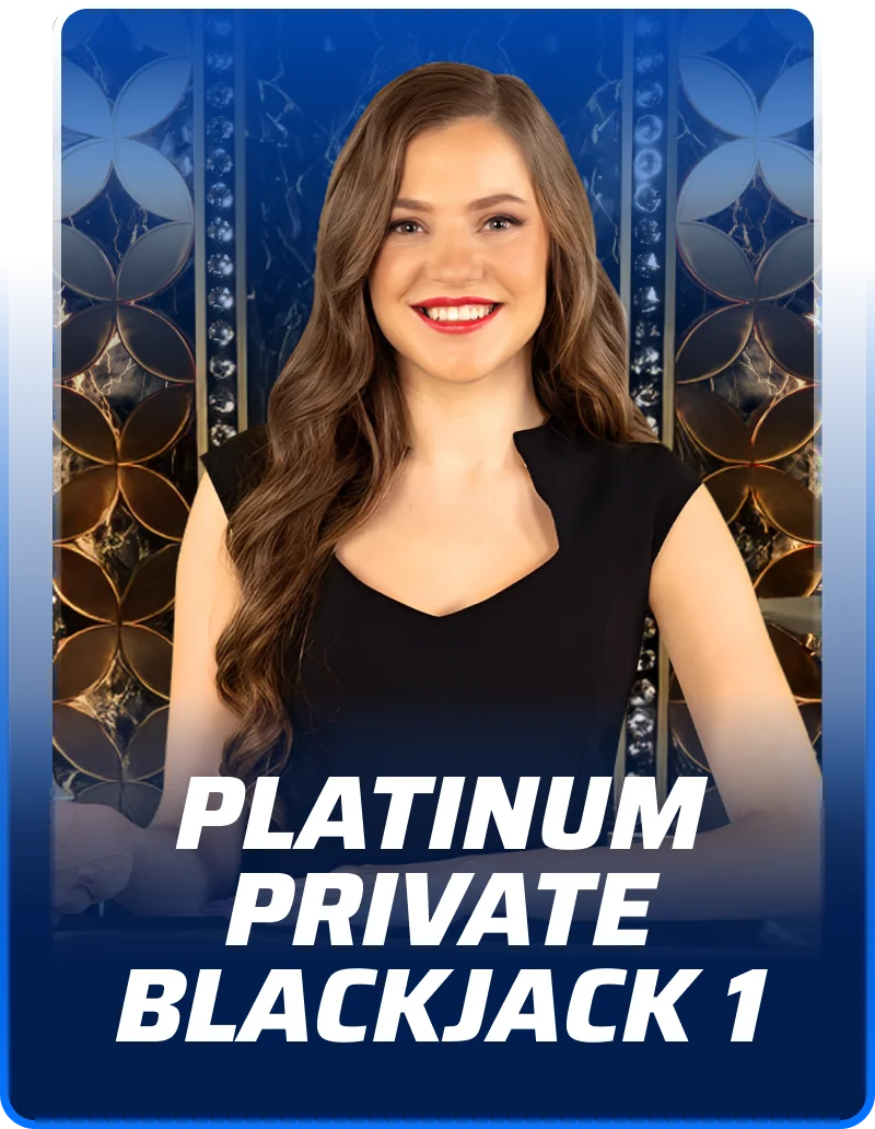Platinum Private Blackjack 1 live kasiino mang