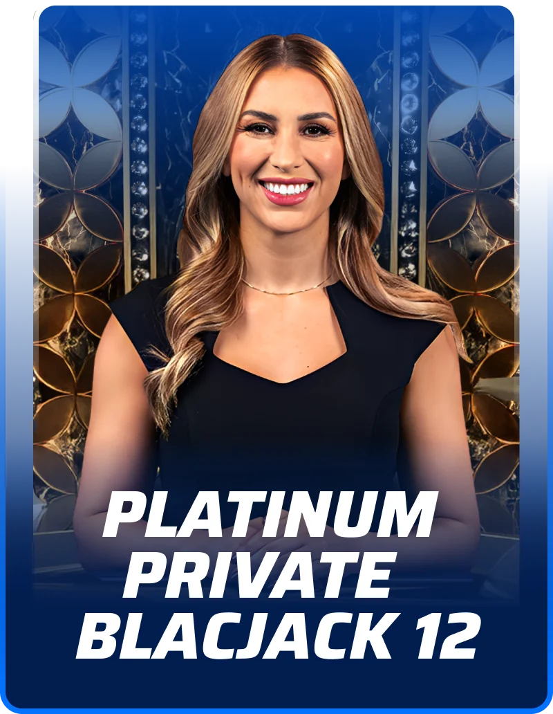 Platinum Private Blackjack 12 live kasiino mang